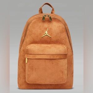Jordan Suede Monogram Backpack (23.5L)